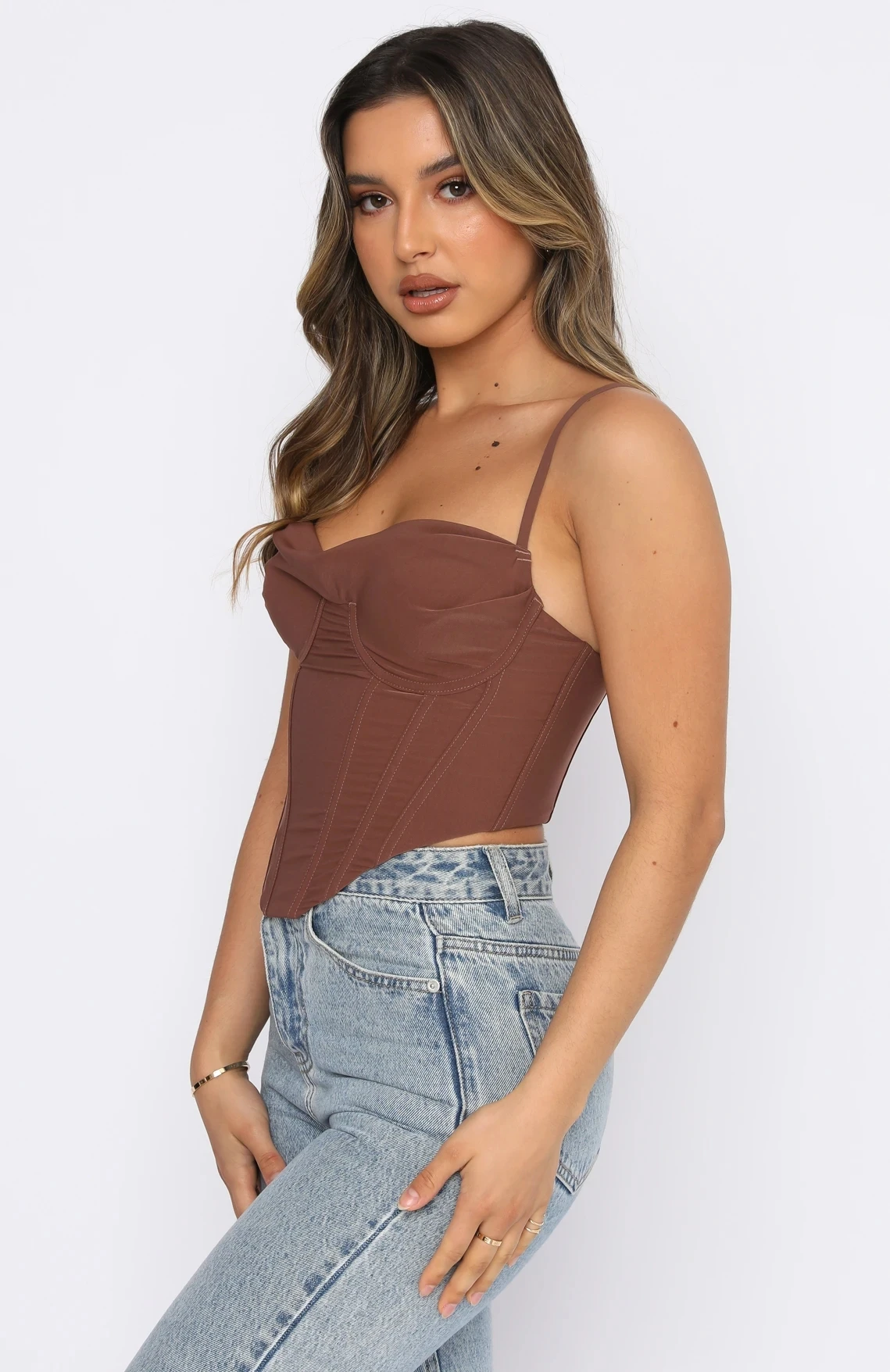 

Women Camisole Elastic Solid Color Sleeveless Tank Tops Vest Summer Casual Clothes Streetwear