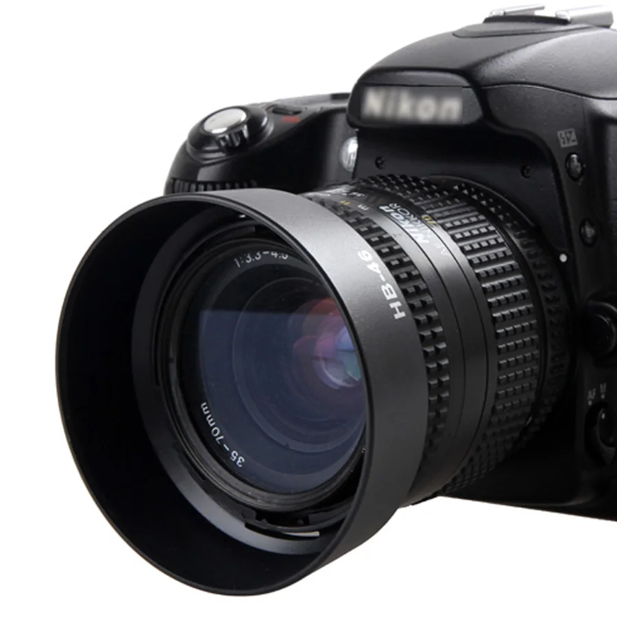 Бленда Объектива DSLR HB 46 бленда объектива камеры 52 мм для AF S DX Nikkor 35 f/1 8G объектив|lens