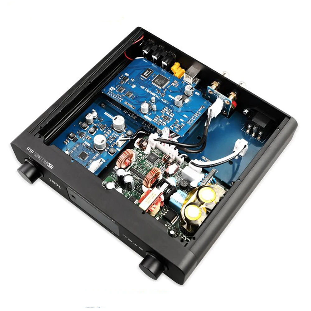 Цифровой Hi Fi усилитель SMSL A6 DAC 50 Вт цифровой 110 В/220 В встроенный DSD512