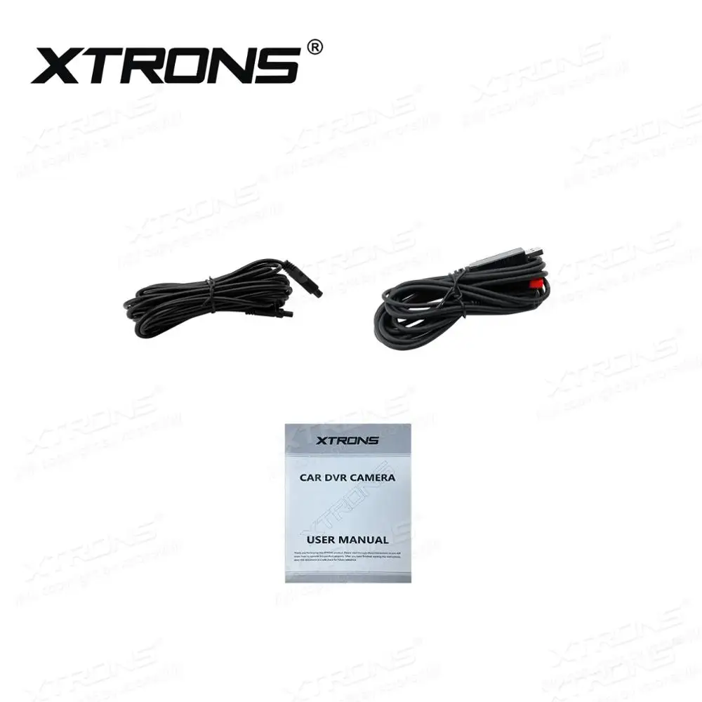 XTRONS DVR027S автомобильный Передний + задний DVR видеорегистратор Система 1280*720 HD