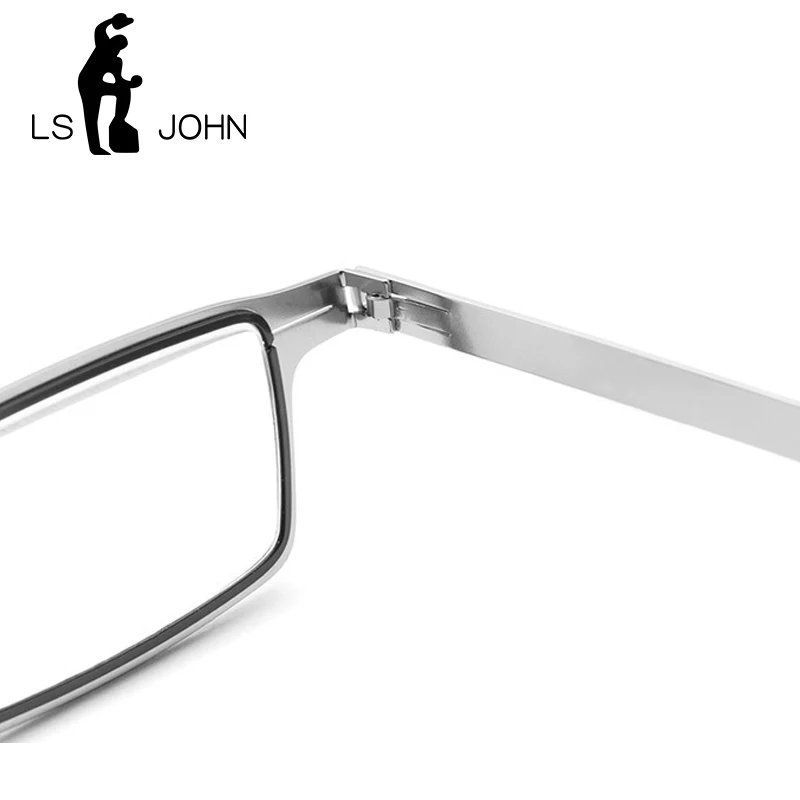 Очки для чтения LS JOHN складные квадратные Безвинтовые мужчин и женщин