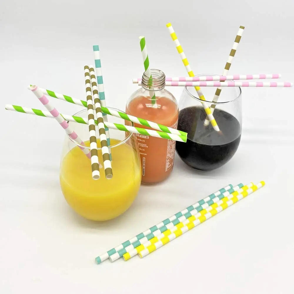 Идеальная Лучшая цена $0 9 за упаковку бумажные соломинки оптом выбирайте цвета u