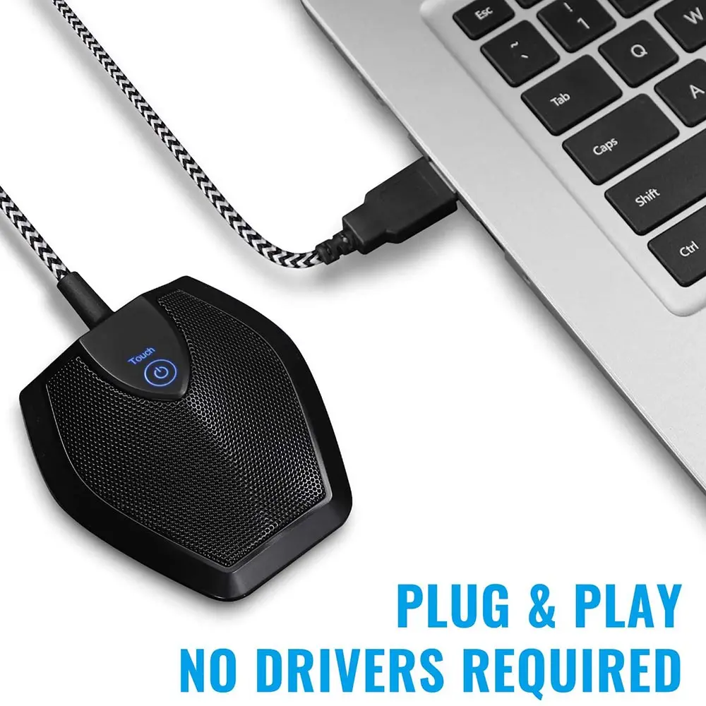 

Desktop Conference USB Condenser Microphone For Computer Mikrofon Studio Microphone Karaoke Laptop Mic For Dropshipping
