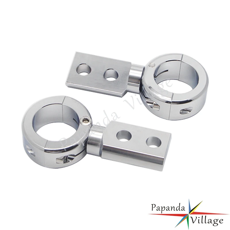 32mm 25mm 22mm Dual Hole Adjustable Fog Light Spotlight Mount Bracket Kit Headlight Adapter Clamp Holder 1-1/4&quot Crash Bar Tube - купить