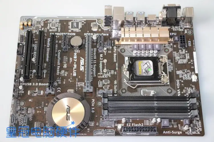 Для ASUS H97 PLUS настольная материнская плата DDR3 LGA 1150 32 Гб USB2.0 USB3.0 SATA3 PCI E 3 0