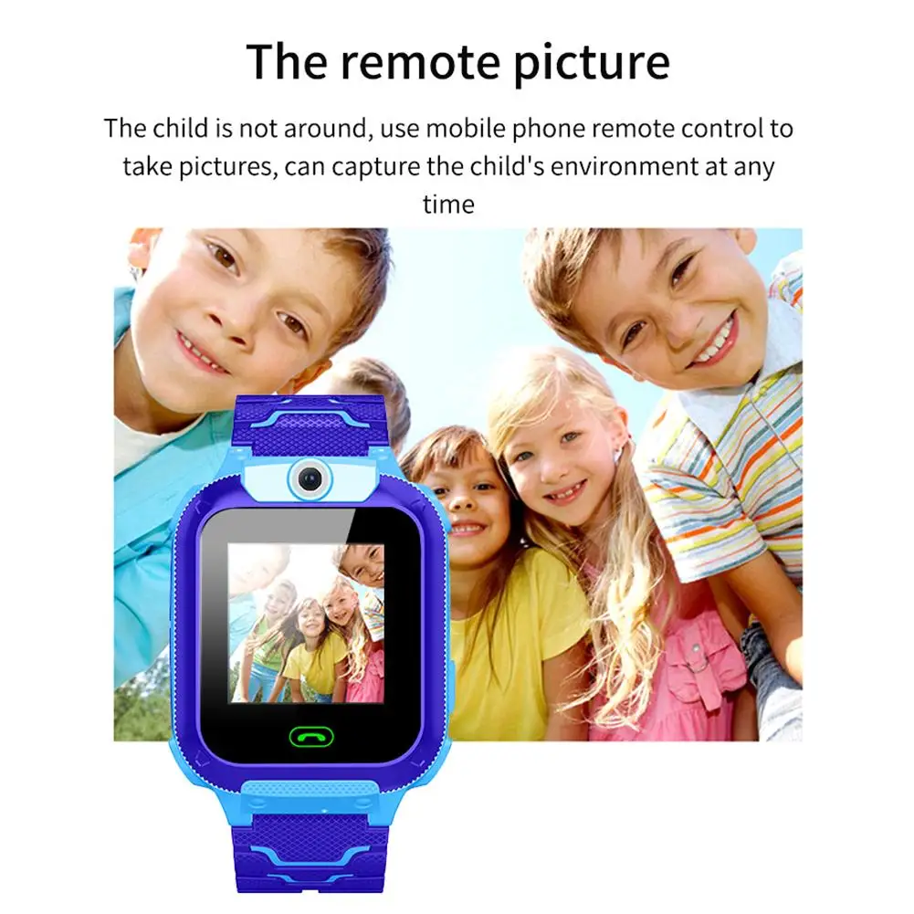 

Kids Smart Watch Multi-Function Camera Waterproof Remote Positioning Touch Screen Watch With LBS Location For Children