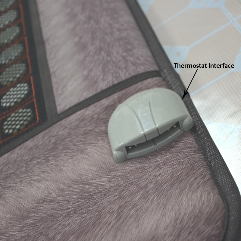 Коврик для терапии нагреватель из натурального нефрита турмалина дальнего ИК