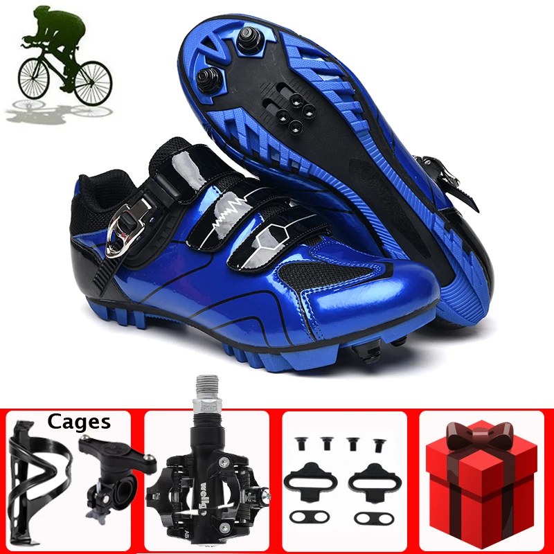 

MTB Cycling Shoes Sapatilha Ciclismo Mountain Bike Self-Locking Bicycle Sneakers Boots Lock Men Sneakers Bicicleta Carretera