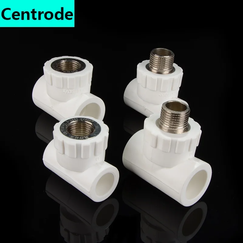 

Pipes Ppr Outer Wire Tee Ppr Inner Tooth Tee Ppr Water Pipe 20/25 Fittings 1/2 Inch 3/4 Inch Ppr Tee