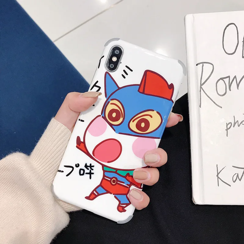DECOCASE Мультфильм защитный Япония Телефон чехол для iPhone 6 6s 7 8 Plus X XR XS Max Чехлы Apple