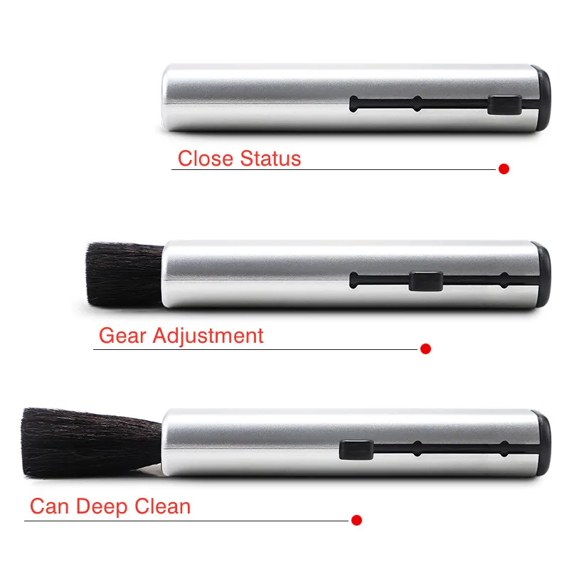 1 шт. Автомобильная выдвижная щетка для чистки искусственная шерстяная мягкая Seat