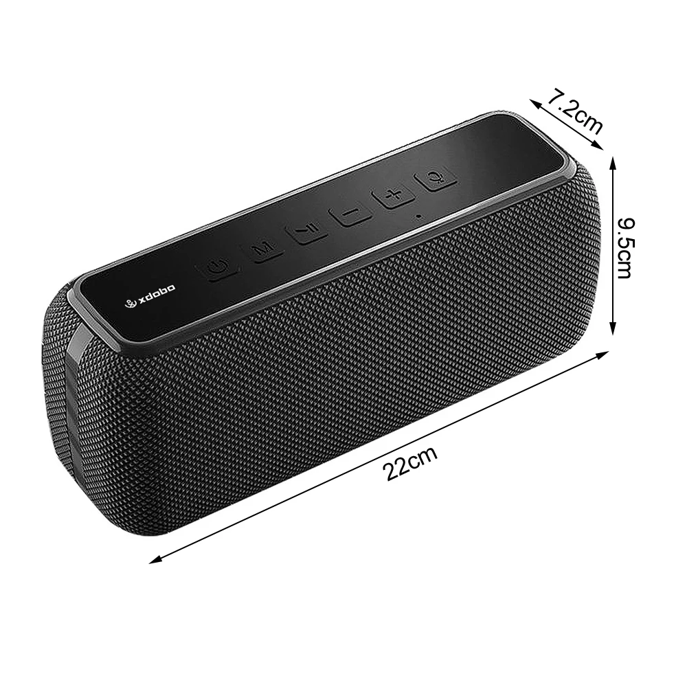 

XDOBO X8 60W Bluetooth Speakers Bass with Subwoofer Portable Wireless Waterproof TWS Voice Assistant Loudspeaker