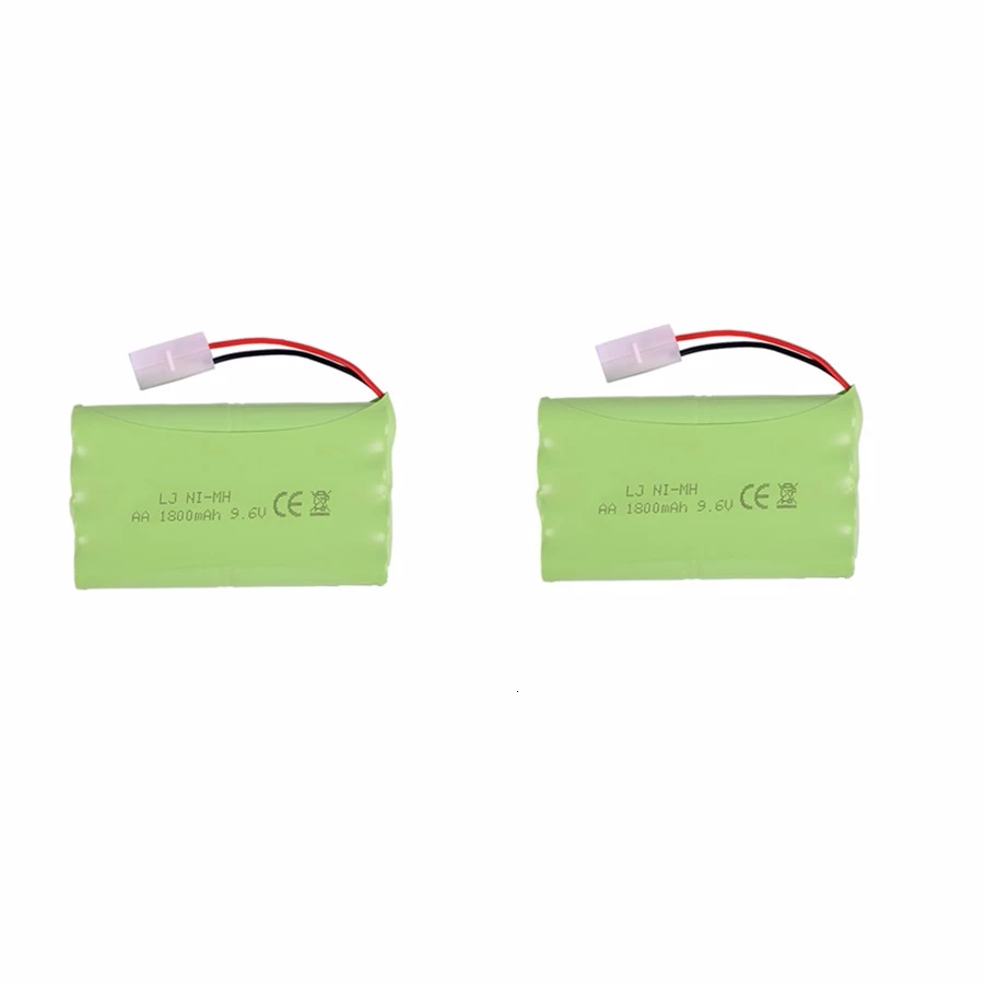 Модель H) Ni-MH 9,6 v 2400mah батарея+ USB зарядное устройство для Rc игрушки автомобиль Танк Поезд Робот Лодка пистолет AA 9,6 v перезаряжаемый аккумулятор - Цвет: Light Yellow