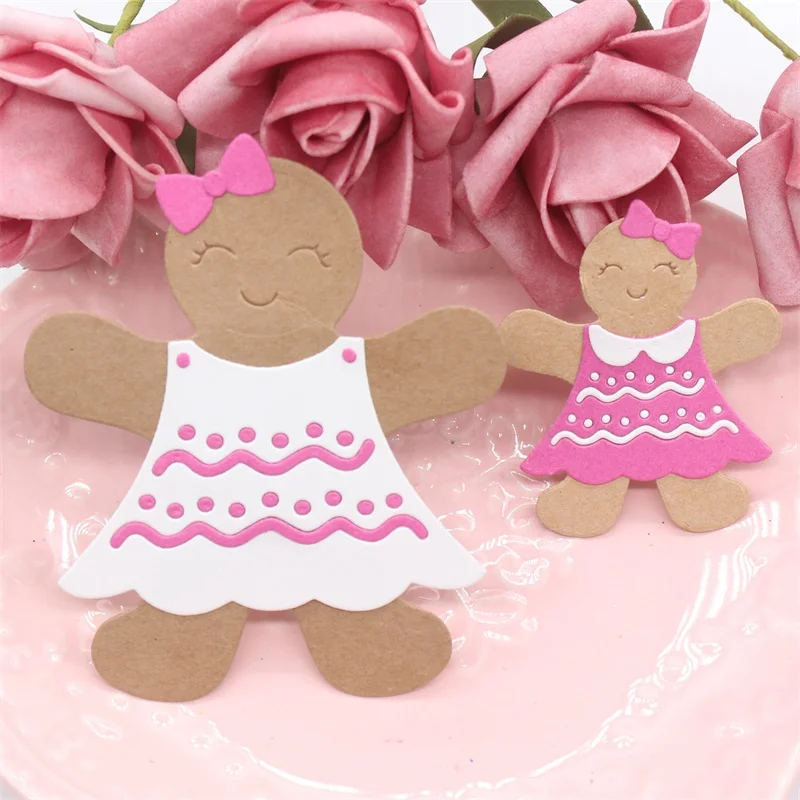 Gingerbread Man Metal Cutting Dies Stencils for DIY Scrapbooking/photo album Decorative Embossing Paper Cards | Дом и сад