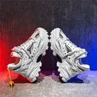 Для мужчин повседневная обувь красовки Для мужчин; Спортивная обувь удобные уличные мужские кроссовки, Брендовые мужские кроссовки; Обувь с волнообразным краем; Zapatos De Hombre из дышащего материала