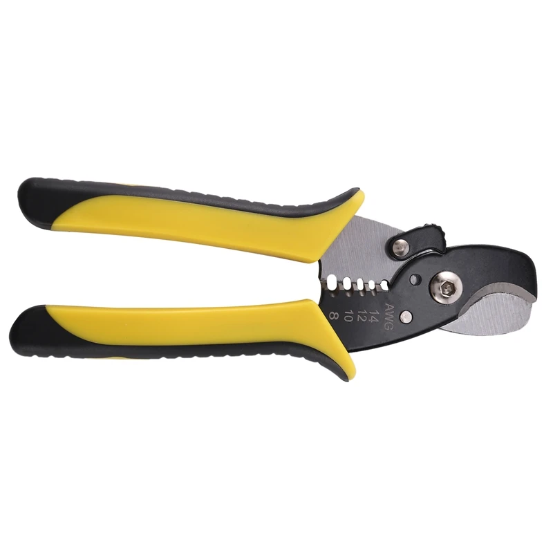 

Cable Crimping Tool Set Squeezing Forceps&Wire Stripper for RG58 RG59 RG6 Coax Cable Crimper with Compression Connectors