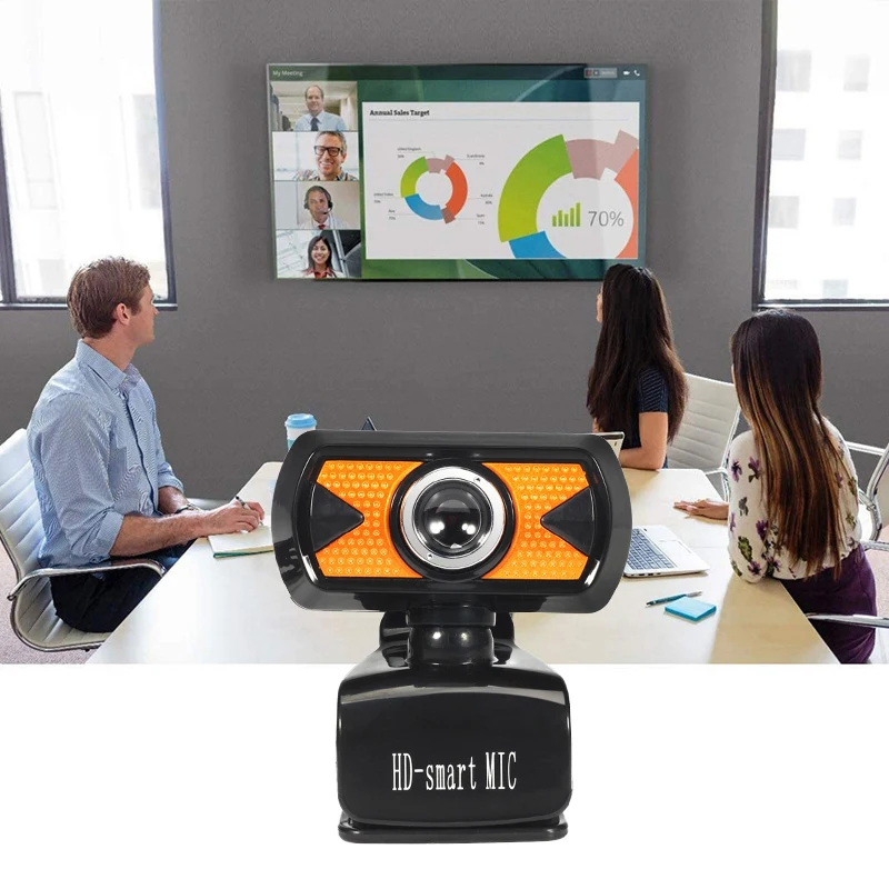 

USB Computer Webcam Conference Video Online Class Live Camera Full HD 1080P Web Camera With Mic For Laptop 1080p Auto Focus