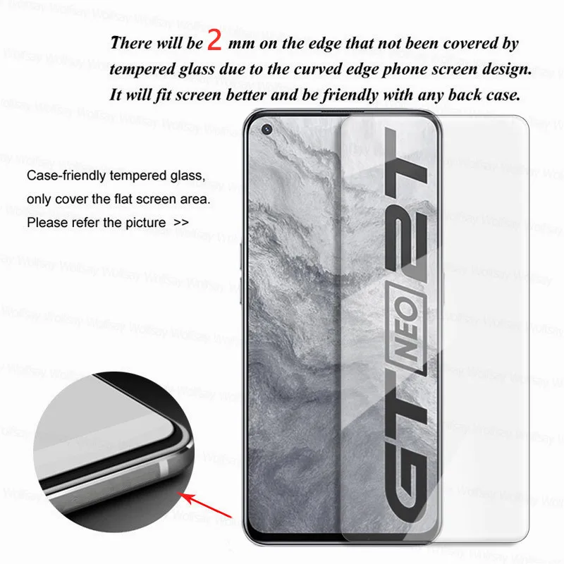 9h screen protector for realme gt neo2t glass for realme gt neo2t tempered glass protective camera lens film realme gt neo 2t free global shipping