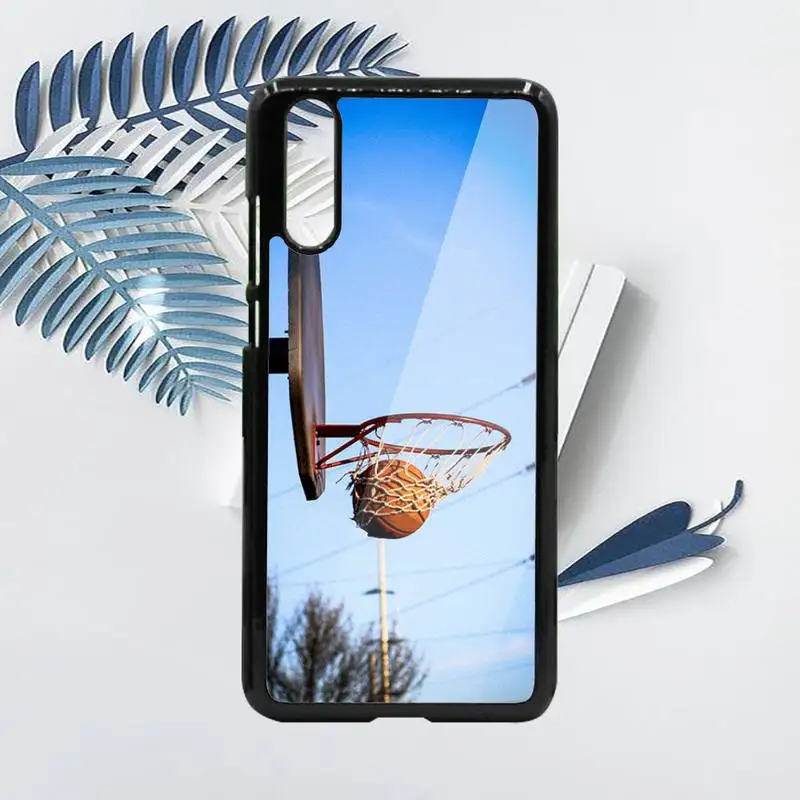

Basketball court sports Phone Case PC For Samsung galaxy S note 8 9 20 10 e lite2019 plus pro ultra