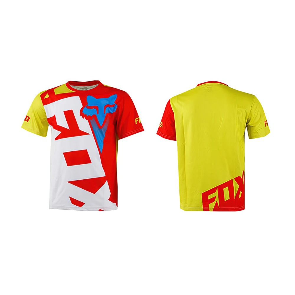 

Motorcycle Mountain Bike Team Downhill Jersey MTB Offroad Fxr Bicycle Locomotive Shirt Cross Country Mountain Hpit Fox Jersey