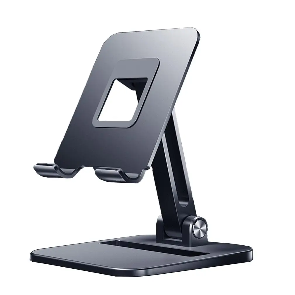 

Desktop Holder Tablet Stand For ipad Aluminium Adjustable Foldable Height Phone Holder Tablet Stand secure For Samsung Xiaomi