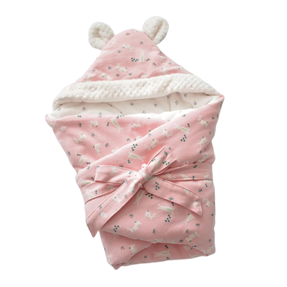Детский конверт для новорожденных Хлопковое одеяло с рисунком детей мягкая