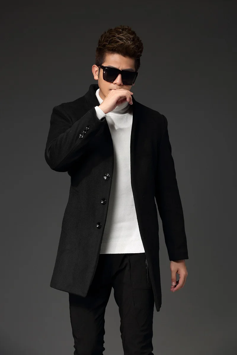 

Бренд MRMT 2022, осенняя мужская шерстяная одежда средней и длинной длины, ветровка, пальто для мужчин, шерстяная верхняя одежда, одежда