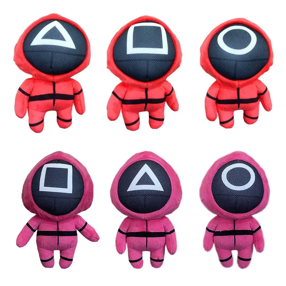 

20cm Squid Game Plush Toy Cute Soft Stuffed Plush Doll Toys Squidgame Figure Collection Ornaments Christmas Gifts Squidgamer
