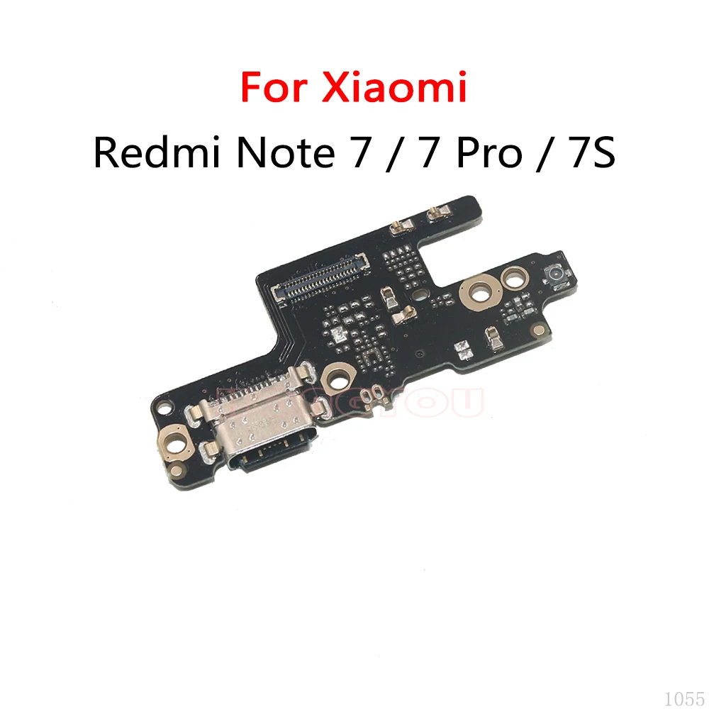 10 шт./лот для Xiaomi Redmi NOTE 7 Pro 7S Note7 USB плата зарядки разъем разъема гибкий