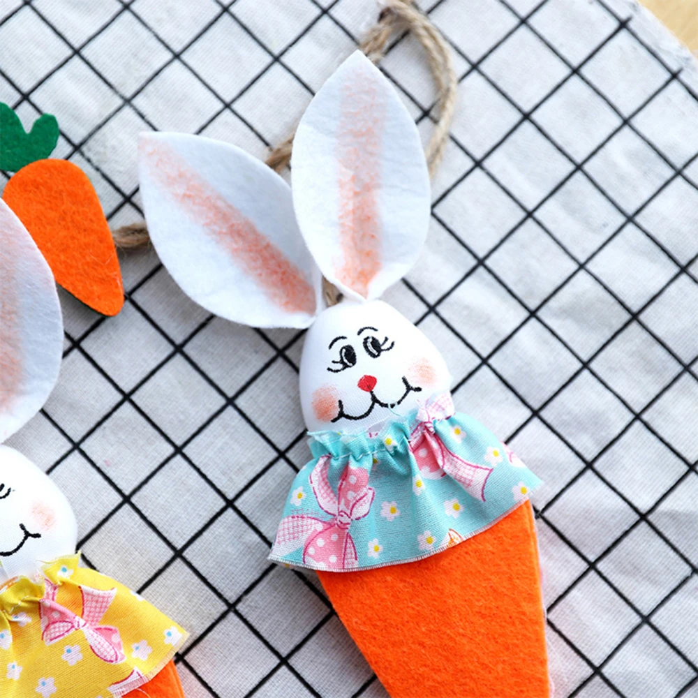 Украшения День защиты детей кулон в форме флага дверь орнамент Банни из