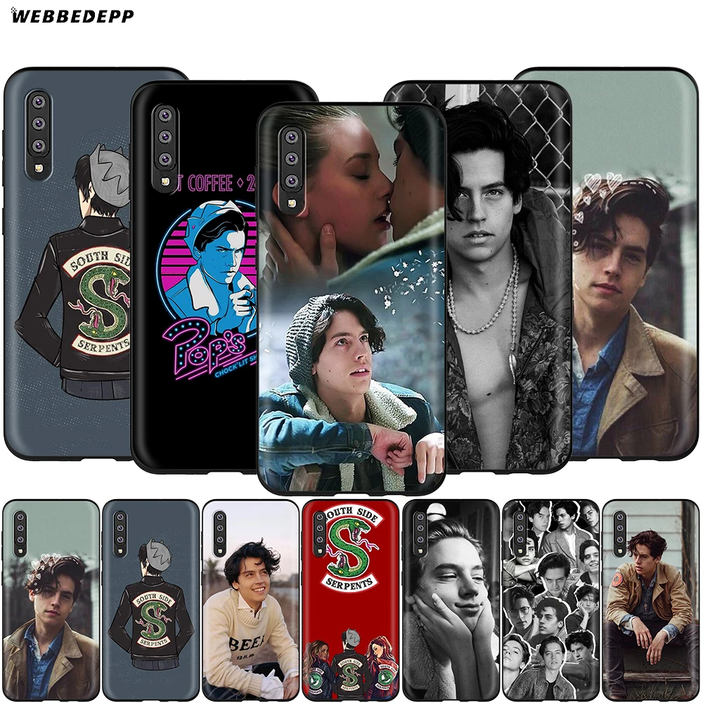 Webbedepp Cole Sprouse чехол для Samsung Galaxy A3 A5 A6 Plus A7 A8 A9 J6 M20 A10S A20S A30S A40S A50S|Бамперы| |