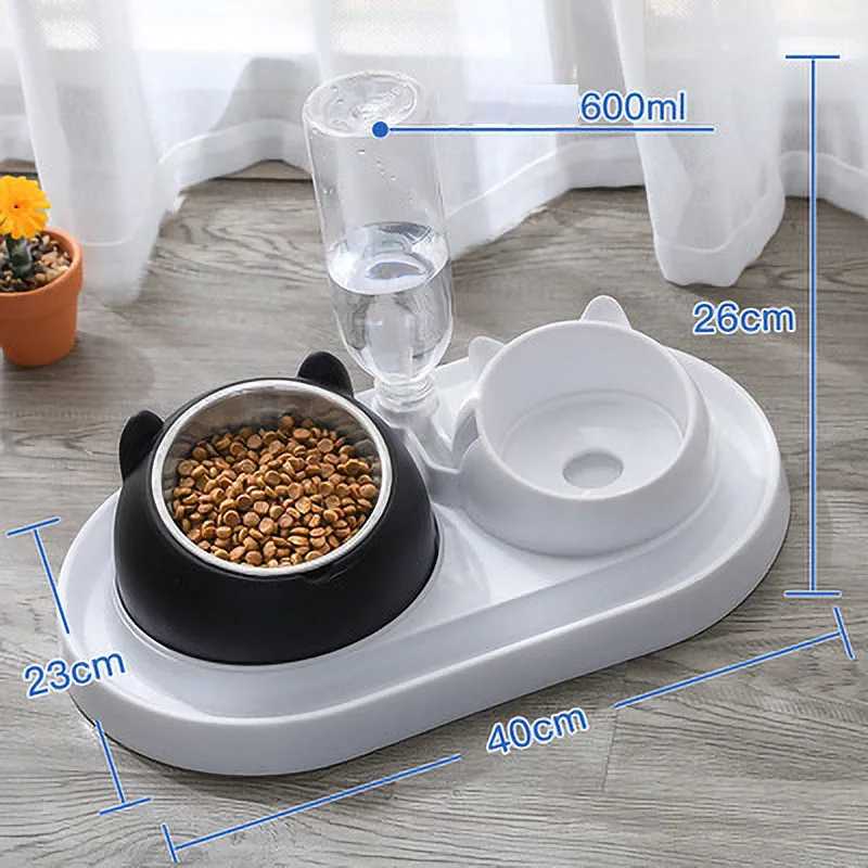 

Pet Stuff Cat Food Bowl Pet Automatic Feeder Water Dispenser For Pets Water Drinking Feeder Large Capacity Dispenser Pet Supply