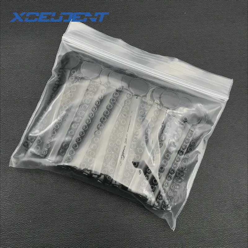 40pcs/pack Dental Orthodontic Ligature Elastomeric Ties Elastic Rubber Bands Health Teeth Tools |