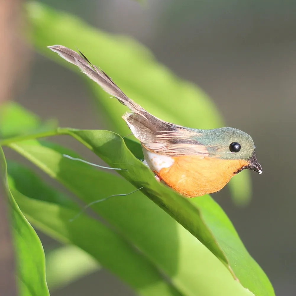 Декор для рождественской елки Искусственные Птицы домашний декор фотообои