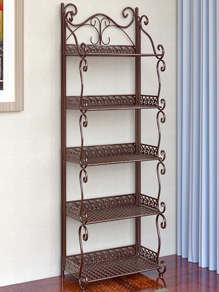 Многофункциональный складной Железный органайзер для кухни 3 цвета в