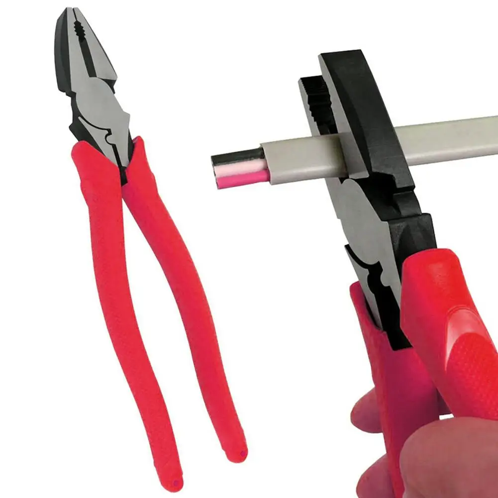 

Multifunctional Electrician Plier Alloy Steel Terminal Clamping Pliers Wire Stripper Cable Cutter Car Furniture Repair Hand Tool