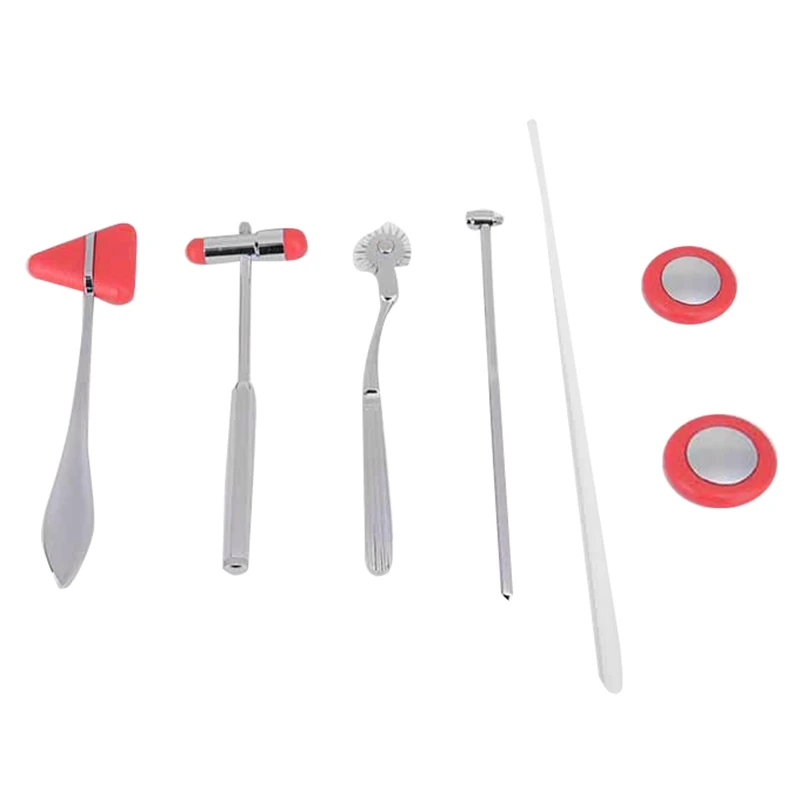 

5 в 1 Неврологический Молоток комплект диагностических рефлекс комплект молотков перкуссионный молоток массаж забота о здоровье стетоскоп