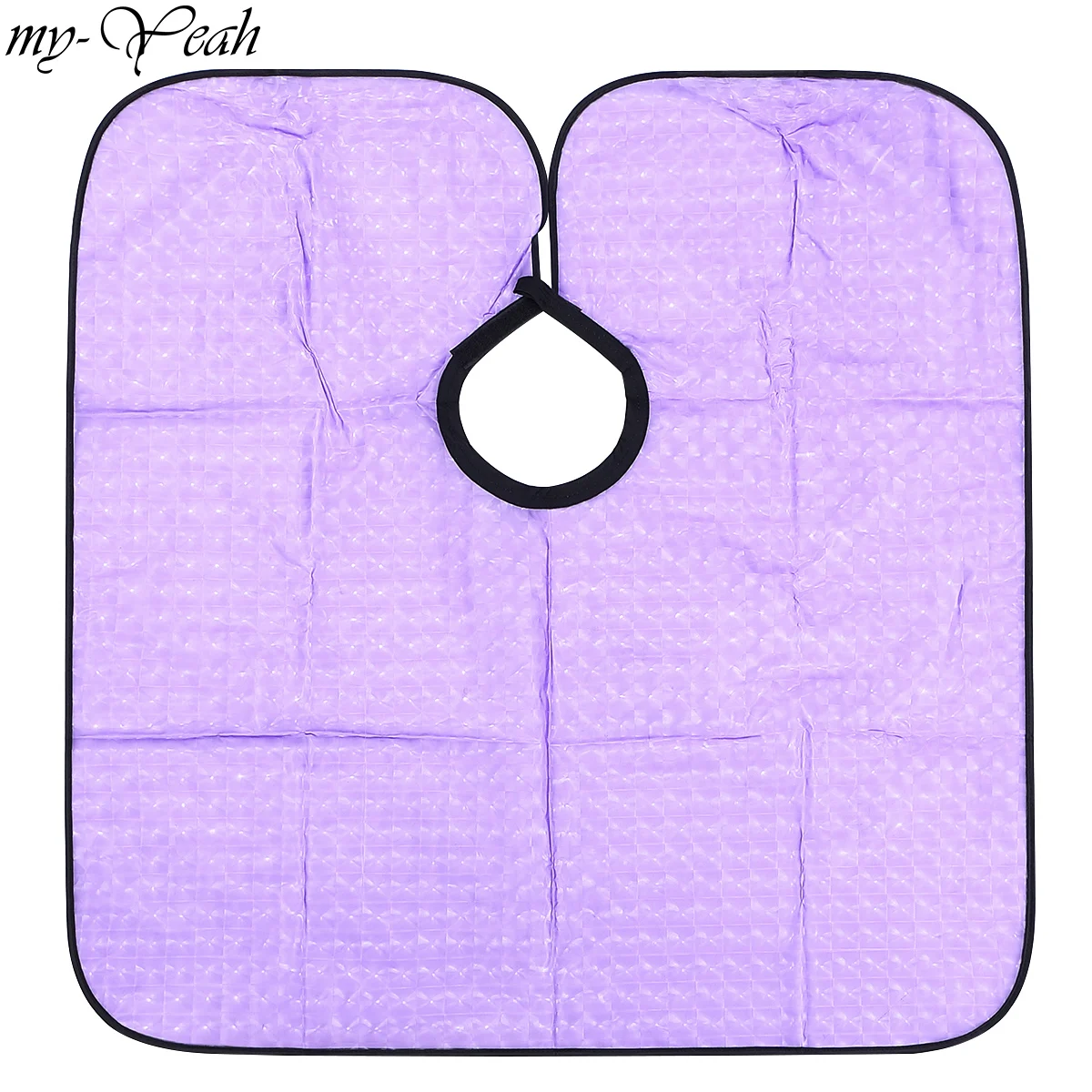 Approx.80 * 76 см короткая Водонепроницаемая Парикмахерская накидка для