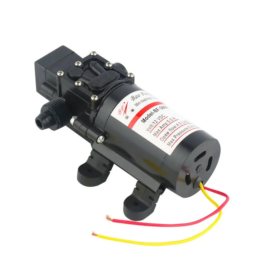 

OPHIR RV /Marine 12V DC 60W Demand Fresh Water Diaphragm Self Priming Pump Low Pressure Educational Equipment