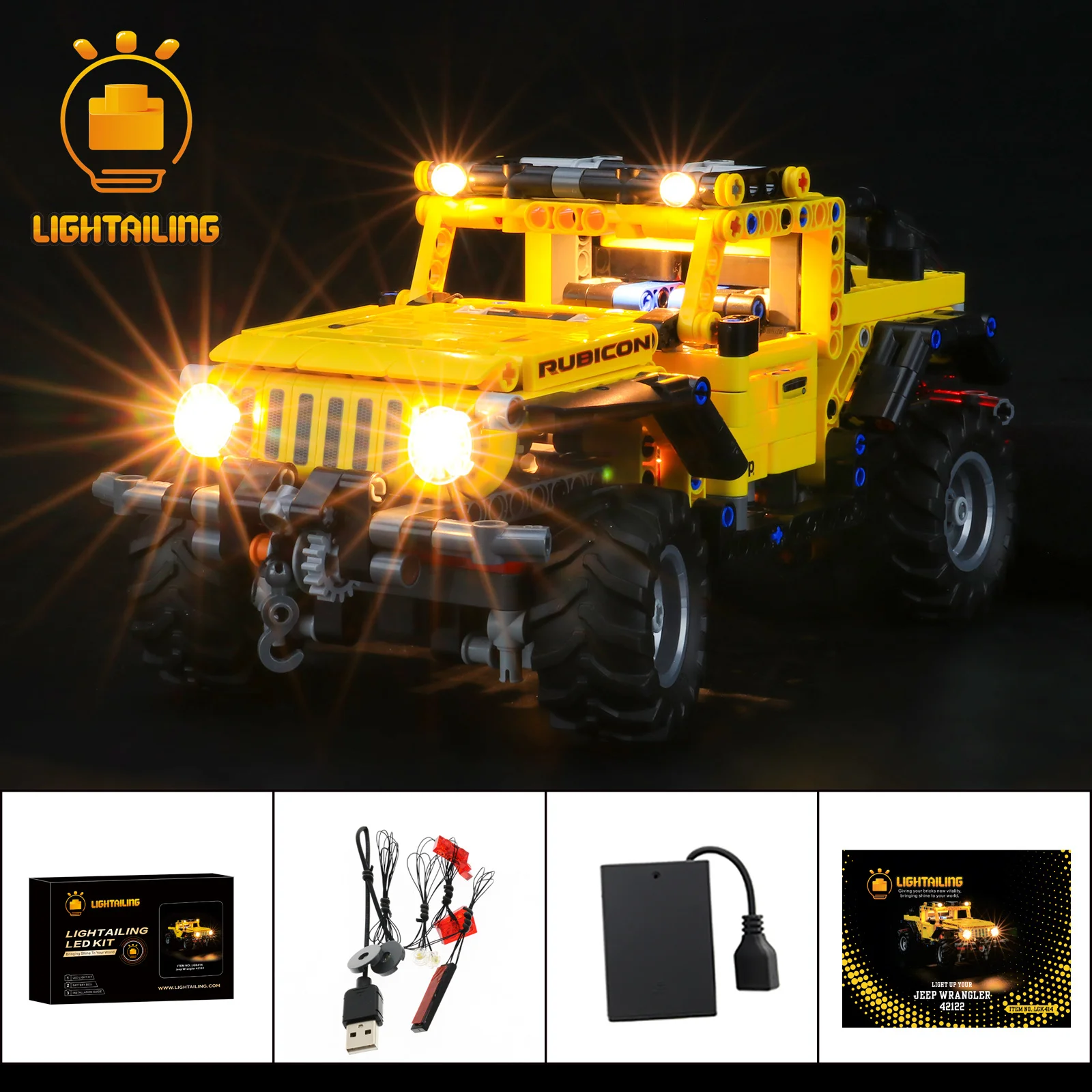 

LIGHTAILING LED Light Kit For 42122