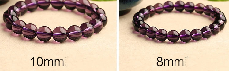 Фиолетовый растягивающийся браслет BEAUCHAMP Rhodochrosite драгоценное украшение из