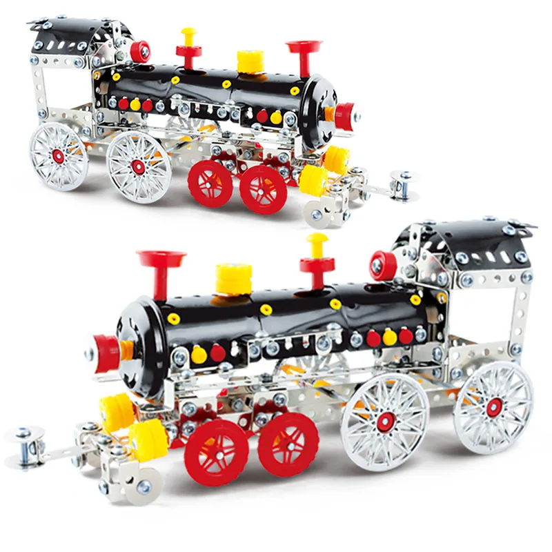 Конструкторский набор игрушка голова поезда сборка &quotсделай сам&quot