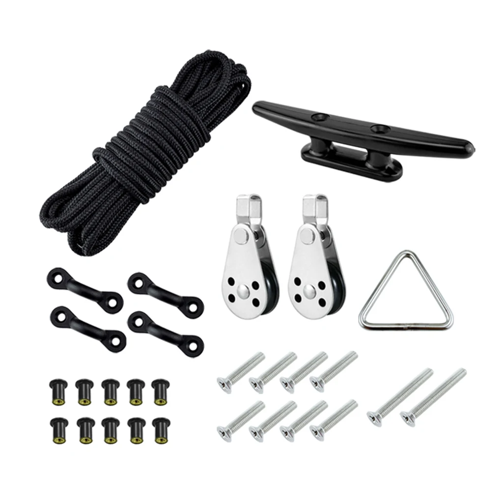 Комплект тележек Для Каяка с канатом 30 футов | Спорт и развлечения