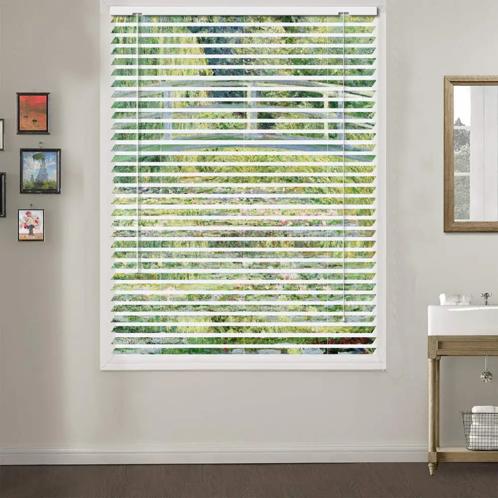 Жалюзи MOMO с узором зебра жалюзи на заказ мост из японии клод моне премиум 2 5 см