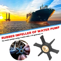 new flexible water pump impeller 6 blades rubber water pump impeller for johnson evinrude outboard motor boat
