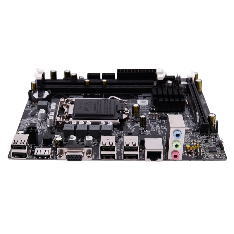Материнская плата H55 LGA 1156 гнездо Mini ATX настольная картинка USB2.0 SATA2.0 двухканальный
