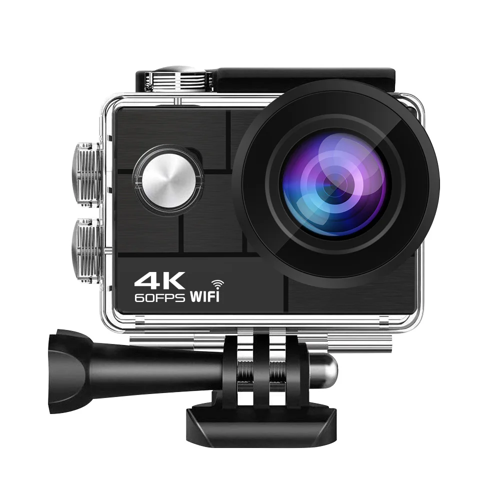 Экшн-камера 24 МП Wi-Fi Ultra HD 4K 60fps IPS экран 2 0 дюйма Спортивная камера на шлем-камера