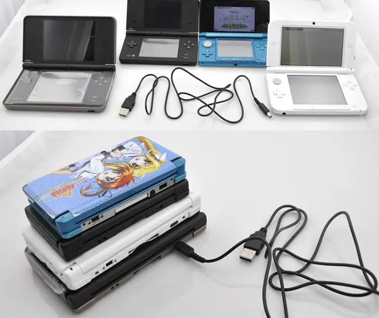 1.2m Data Sync Charge Charing USB Power Cable Cord Charger for Nintendo NEW 3DSI LL 3DS/3DSI / 3DS NDSILL NDSI 100pcs | Электроника