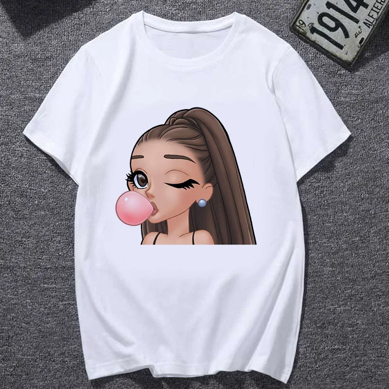 

Girl 90s Graphic Korean Top Tee Female fashio girls Harajuku T Shirt Women Fans T-shirt Aesthetic Ullzang Print Tshirt