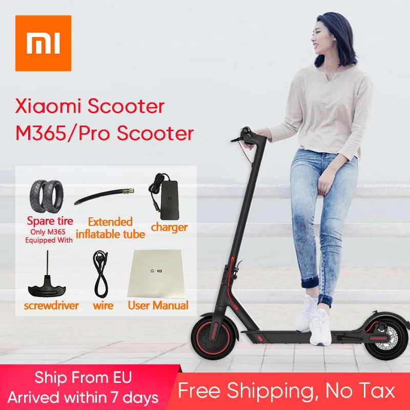 Оригинальный Xiaomi Mijia M365/Pro умный Электрический Скутер Складной mi легкий длинный